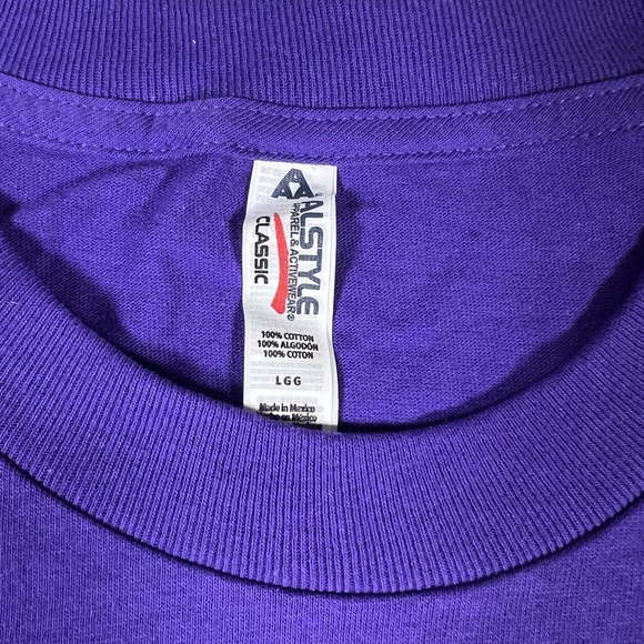 Alstyle Mens Size L Blue Orlando City SC T Shirt  Apparel & Activewear NWOT - Picture 4 of 6